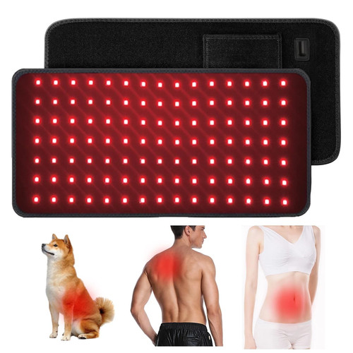 Red light pad for body - red,