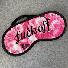 Pink Floral Sleep Eye Mask
