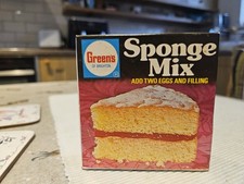 Vintage 1970/80s Box - Greens Sponge Mix