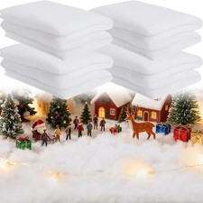 Artificial Cotton Fake Snow Carpet  Christmas Decoration