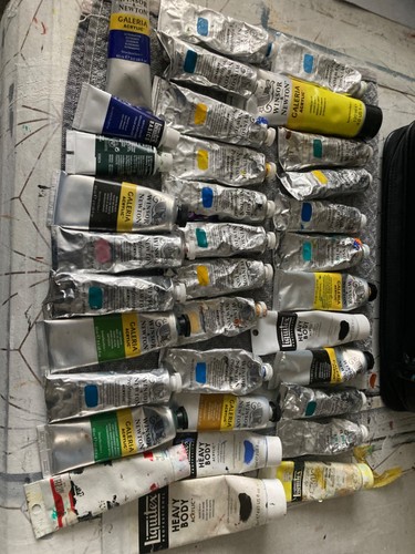 Acrylic paints bundle - acrylic,