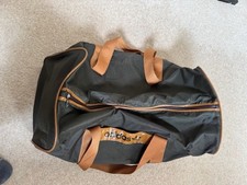 Vintage (1970's) Original Adidas brown/tan sports / duffle Bag (51cm*24cm*25cm)