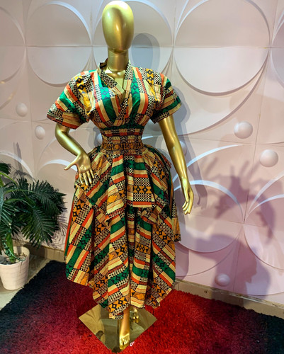 Women african print dashiki - african,