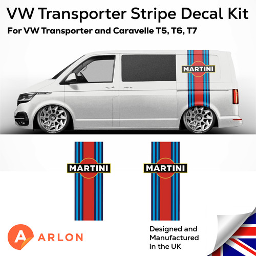 Volkswagen transporter martini - volkswagen,