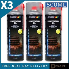 3 x MOTIP PENETRATING OIL