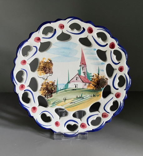 Portuguese pottery pierced