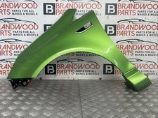 VAUXHALL CORSA D VXR NEARSIDE PASSENGER FRONT WING IN GREEN Z30P 3 door