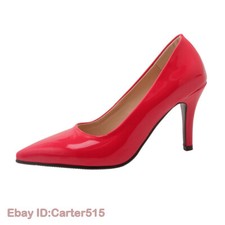 Men's Pumps Black High Heels