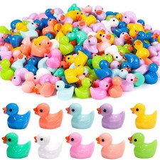 120pcs Mini Ducks, 10 Colors