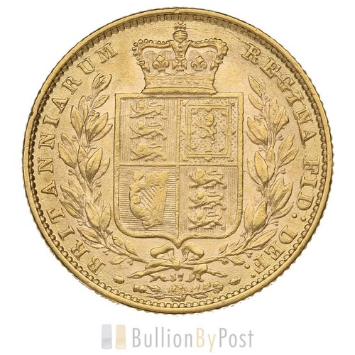 1872 gold sovereign victoria - 1872,