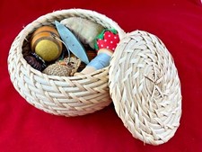 Vintage Collectable Sewing Lot Silver Needle Case Pincushions Tatting Shuttles