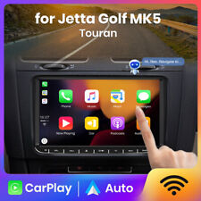 2+32G 9'' Android 13 Car Stereo Carplay GPS Sat Navi For VW Golf V Passat Caddy
