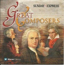 GREAT COMPOSERS - SUNDAY EXPRESS PROMO MUSIC CD