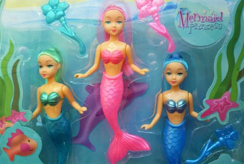 Mermaid princess set - set, of