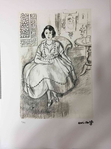 Henri matisse lithography off - matisse,