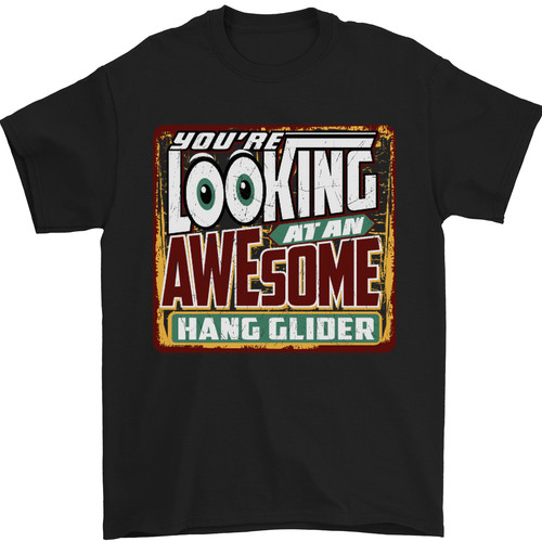 Awesome hang glider gliding - an,