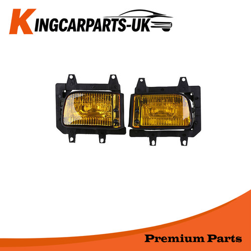 2pcs front bumper yellow fog - bumper,