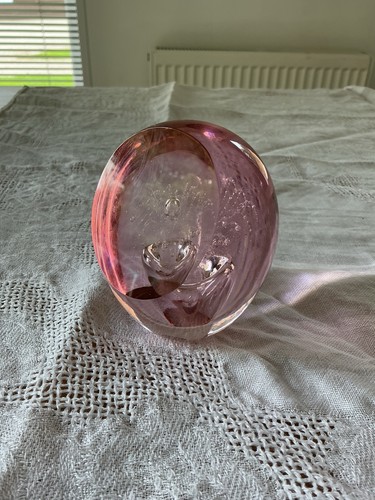 Vintage pink art glass - vintage,