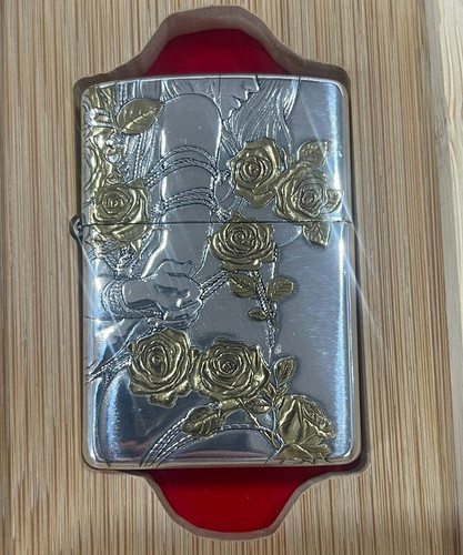 Zippo custom gold - gold, double
