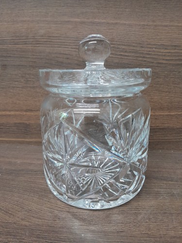 Lead crystal glass - crystal, pot/biscuit