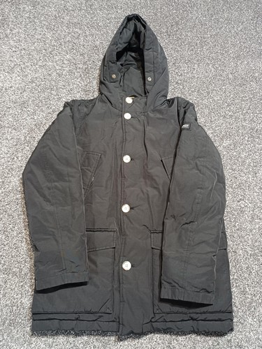 Woolrich coat kids black - coat,