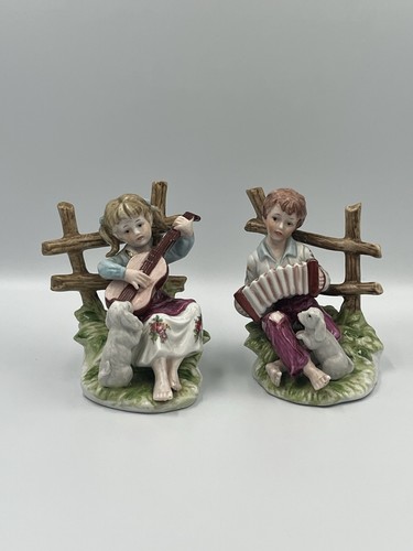 Set vintage two lefton - set,