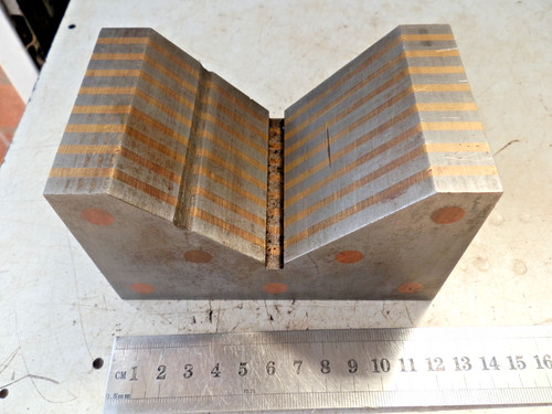 Vee block size 125 x - x, 74