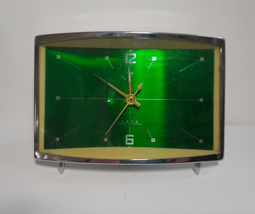 Vintage retro clock table mid - retro,