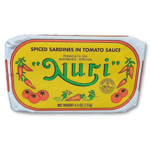 Portuguese sardines spiced - in,