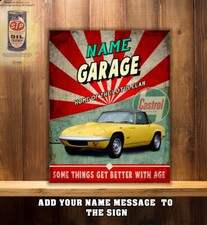 Personalised Lotus Elan Garage