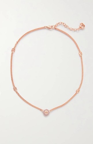 Gucci double flower necklace - gucci, g