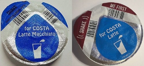 100 tassimo costa latte - 100,
