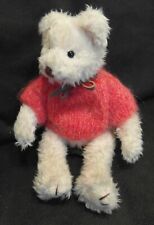 VINTAGE RUSS TEDDY  BEAR WITH WOOLLY JUMPER 994 VGC 9" 23CM