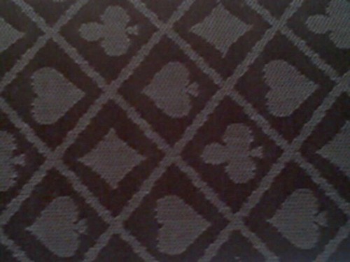 Poker table cloth two tone - cloth,