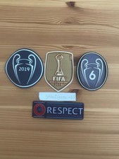 UEFA Champions League Winners 6 Times Club World Cup 2019 Patch Badge Liverpool