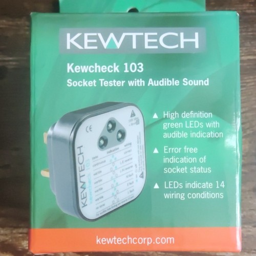 Kewtech kewcheck 103 socket - kewcheck,