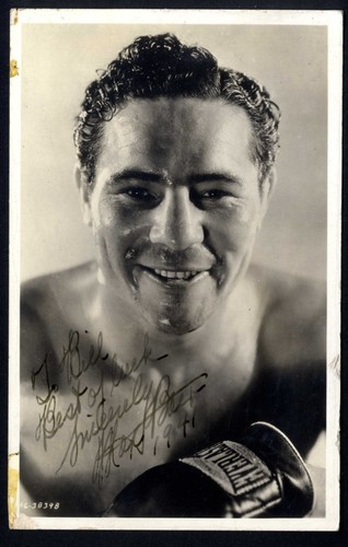 1941 max baer - baer, signed
