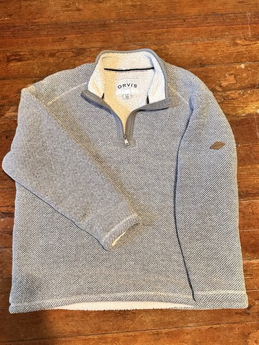Orvis sweater mens gray - sweater,