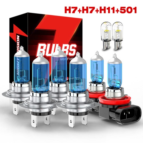 H11 55w super white - h7,