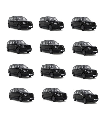 London taxi black cab cupcake - taxi,