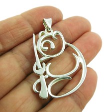 Panda Bear Solid 925 Sterling