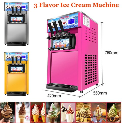 Commercial soft ice cream - soft,