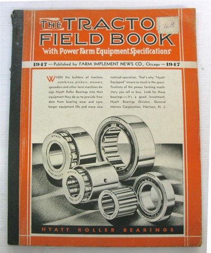 The tractor field book power - field,