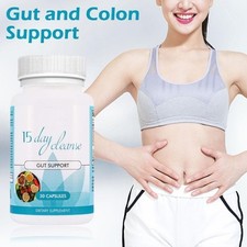 15 Day Cleanse  Colon Cleanse & Natural Detox, Weight Loss, Constipation Relief