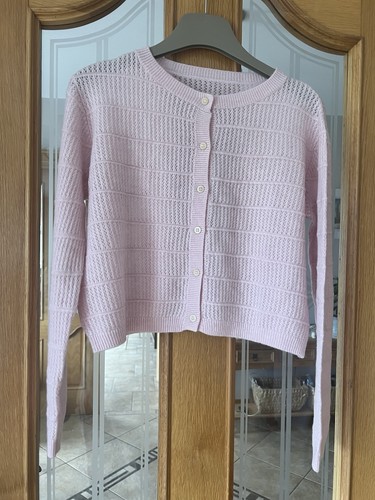 100 cashmere pink knit - cashmere,