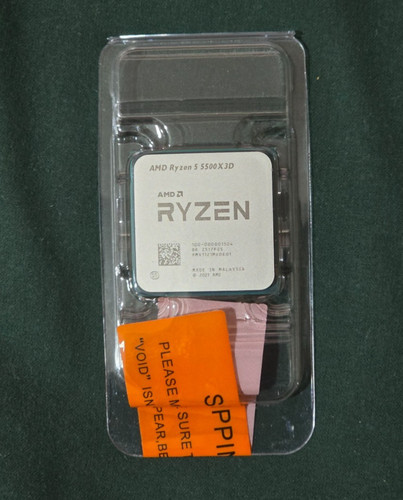 Amd ryzen 5500x3d core - amd, 5