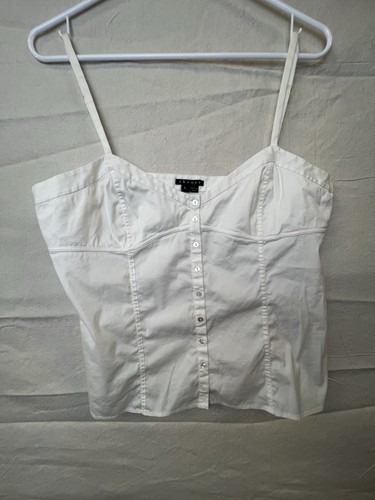 Theory y2k white baby doll - theory,