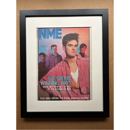 Smiths 1984 nme - smiths, cover
