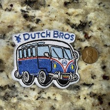 Dutch Bros VAN Bus Blue WHITE
