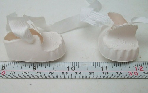 Pair vintage white dolls - of,